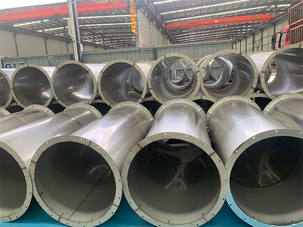 60節(jié)不銹鋼2.0厚圓管直徑780mm  長(zhǎng)1870mm，8天完成交付